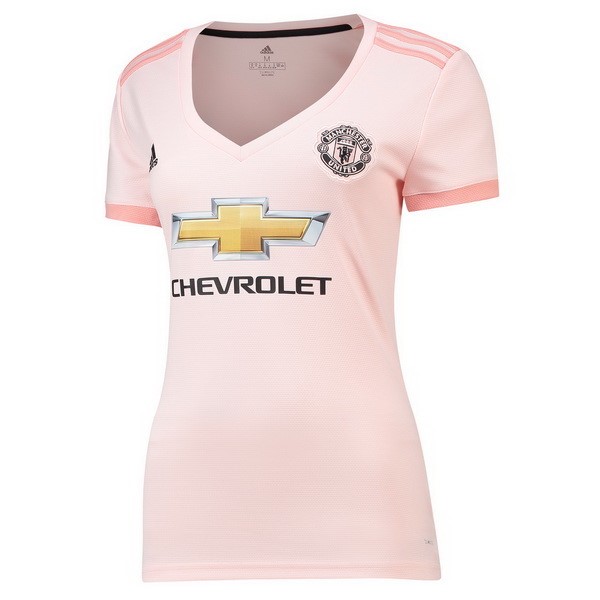 Camiseta Manchester United 2ª Mujer 2018/19 Rosa